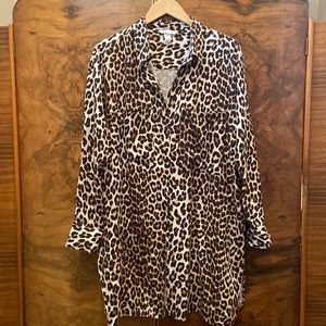 Leopard tunic or dress